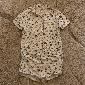 Madewell Palm Tree Pajama Set